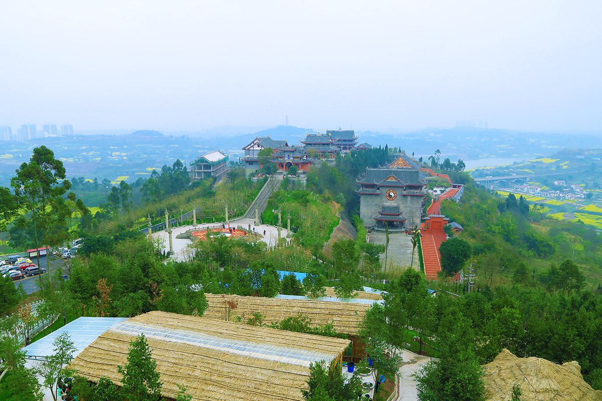 万达打造的文旅小镇前景,万达内江文旅城小镇