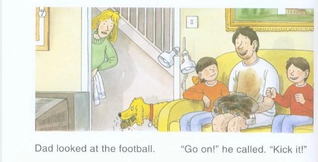 2级绘本（A）Lesson21：爸爸泡了个泥水澡，成了个大泥人