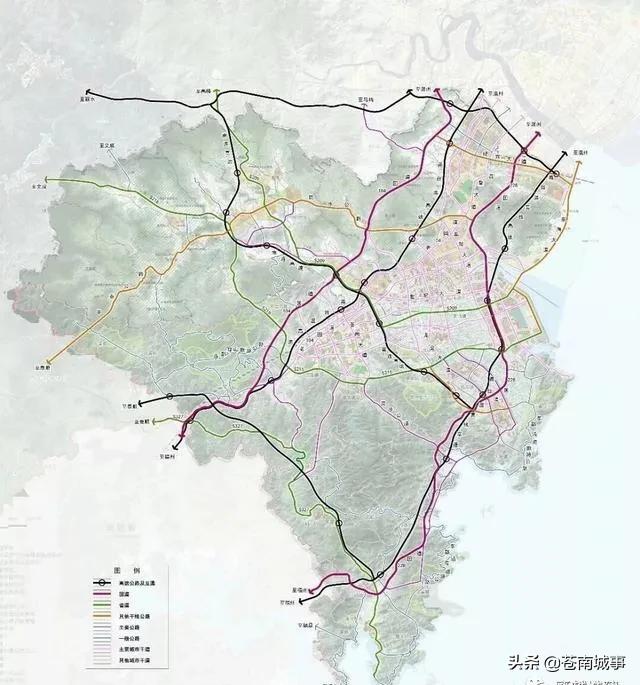 大城县向东扩张的规划计划,苍南县城新区东扩区规划调整方案