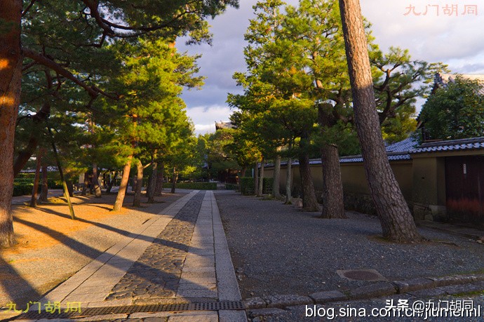 京都大德寺的庭院,织田信长墓地图片大全