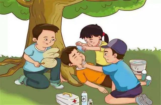 中暑急救的方法和步骤宣传单,热浪袭来注意防暑