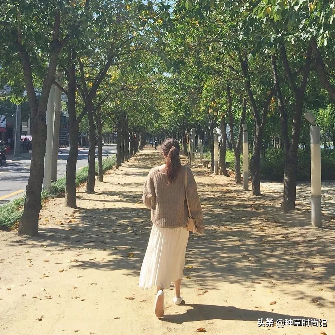 秋冬连衣裙长袖长款过膝修身气质,30套连衣裙搭配图
