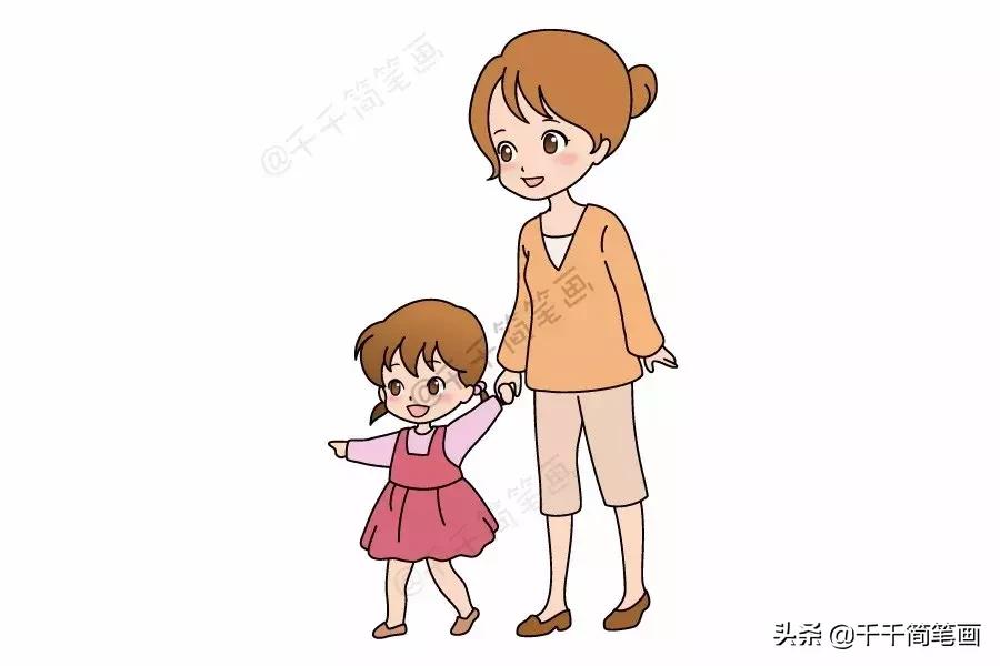 家长简笔画幼儿园,幼儿园幼师简笔画教程