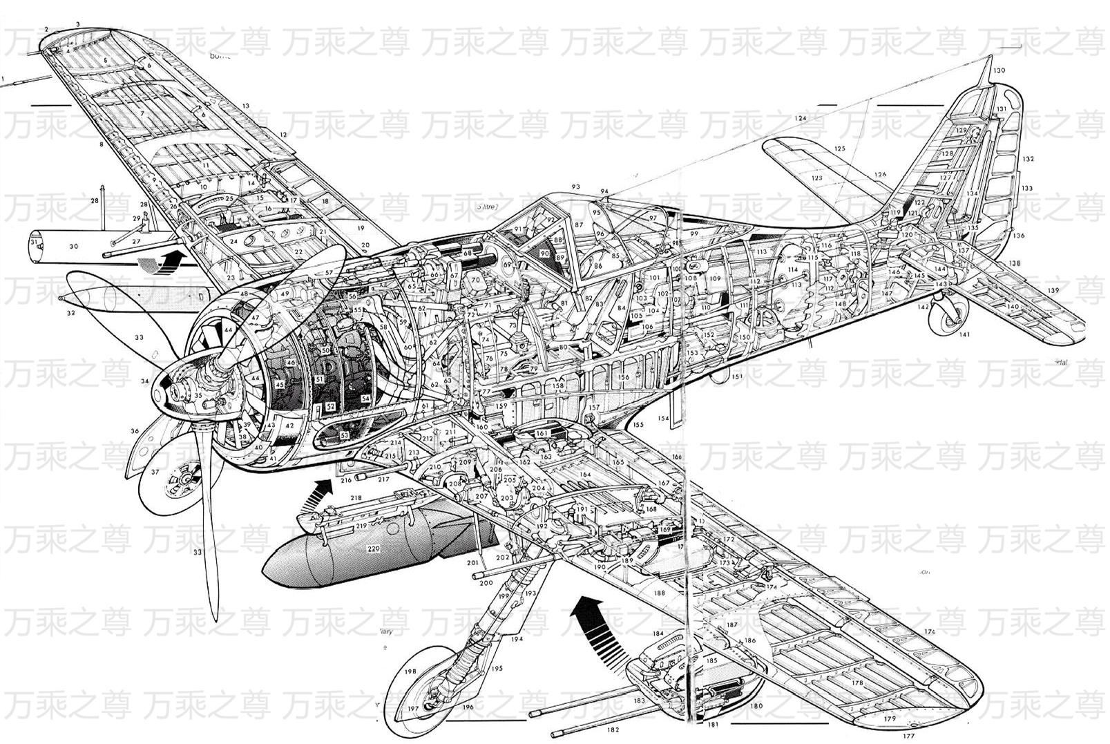 fw190战斗机和p51战斗机作战视频,p51战斗机和f6f战斗机对比