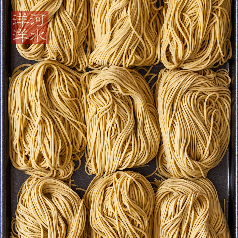 日式拉面面条做法,碱水面日式拉面