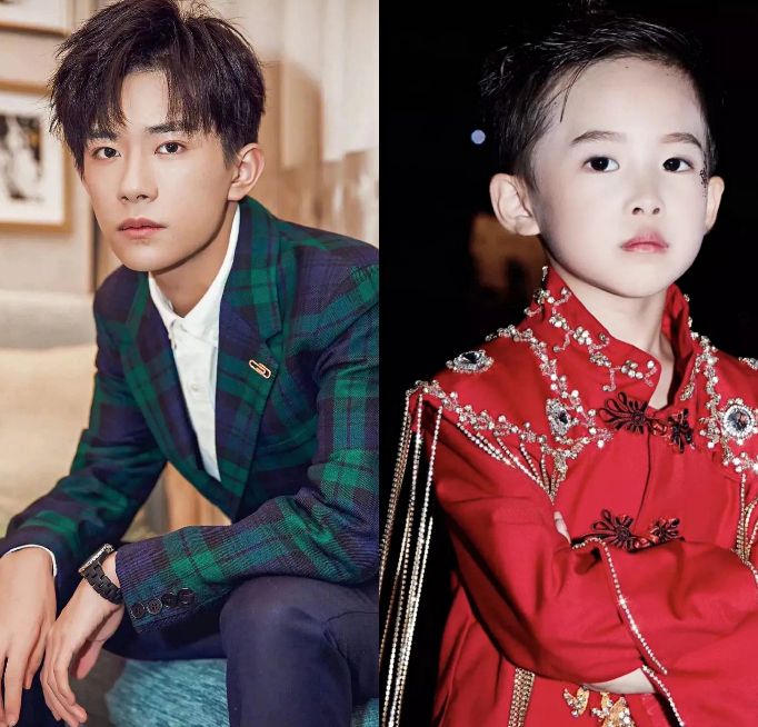 易烊千玺弟弟易烊昱华走秀,易烊千玺弟弟走秀