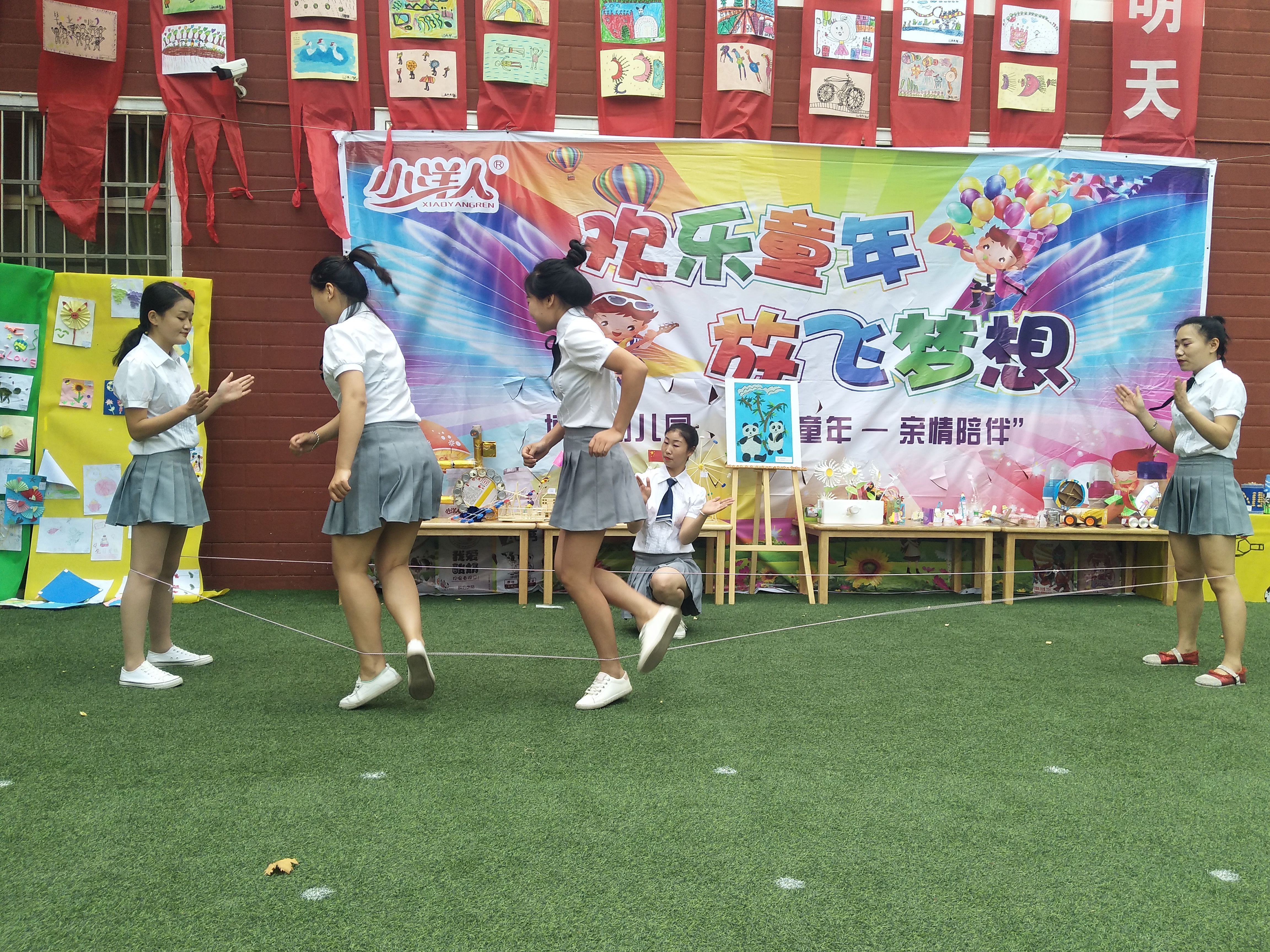 这是石家庄哪家幼儿园?六一活动太壮观啦!