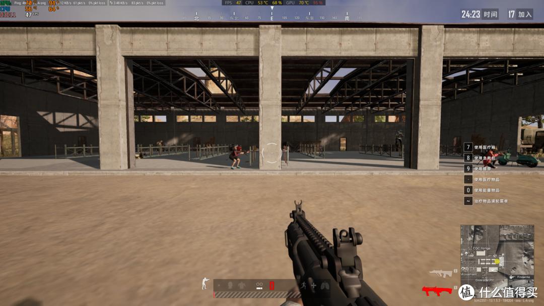 i545902080显卡,i57400配10603g显卡吃鸡测评