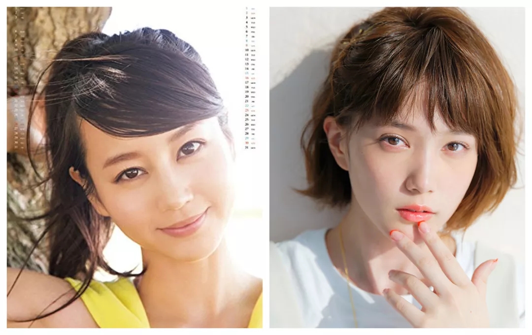 遮秃头又显脸小的刘海发型,头发遮大脸显脸小