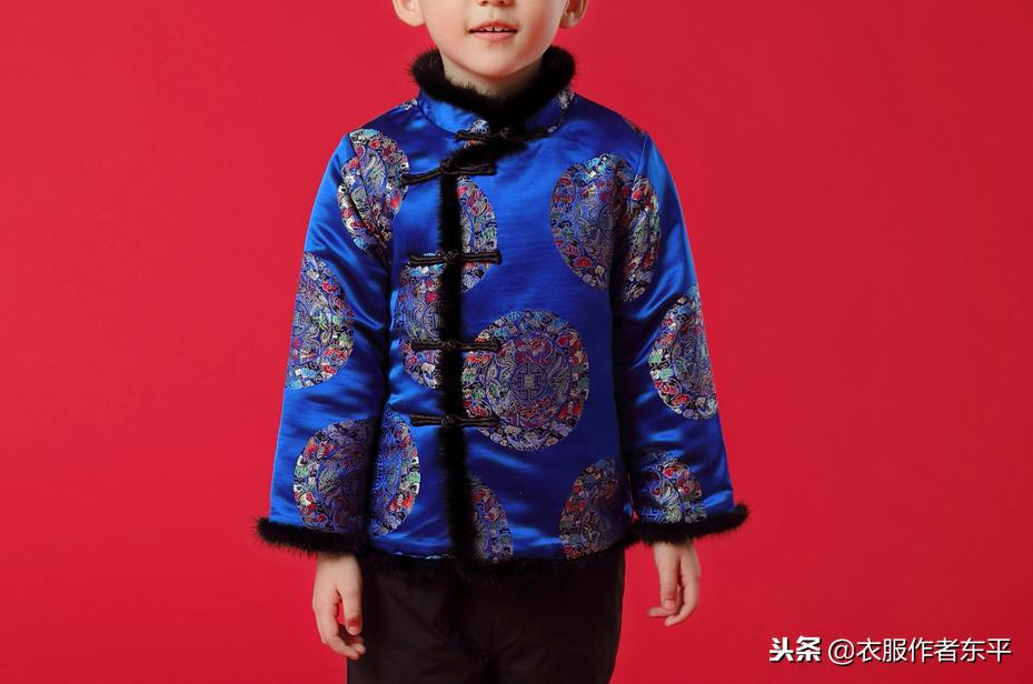 新中式男式唐装大小袖的裁剪方法,唐装女装上衣的裁剪及制作方法