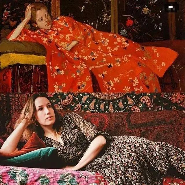 世界名画人物模仿搞笑,外国人恶搞画作