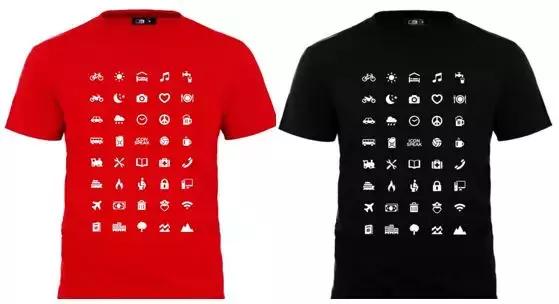 北京面向国外游客售卖的“导游T恤”，自带导航功能和旅游攻略