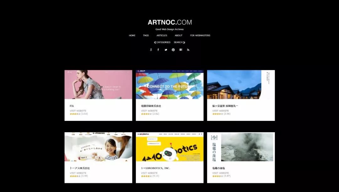 设计灵感系列之网页设计,网页设计灵感网站推荐