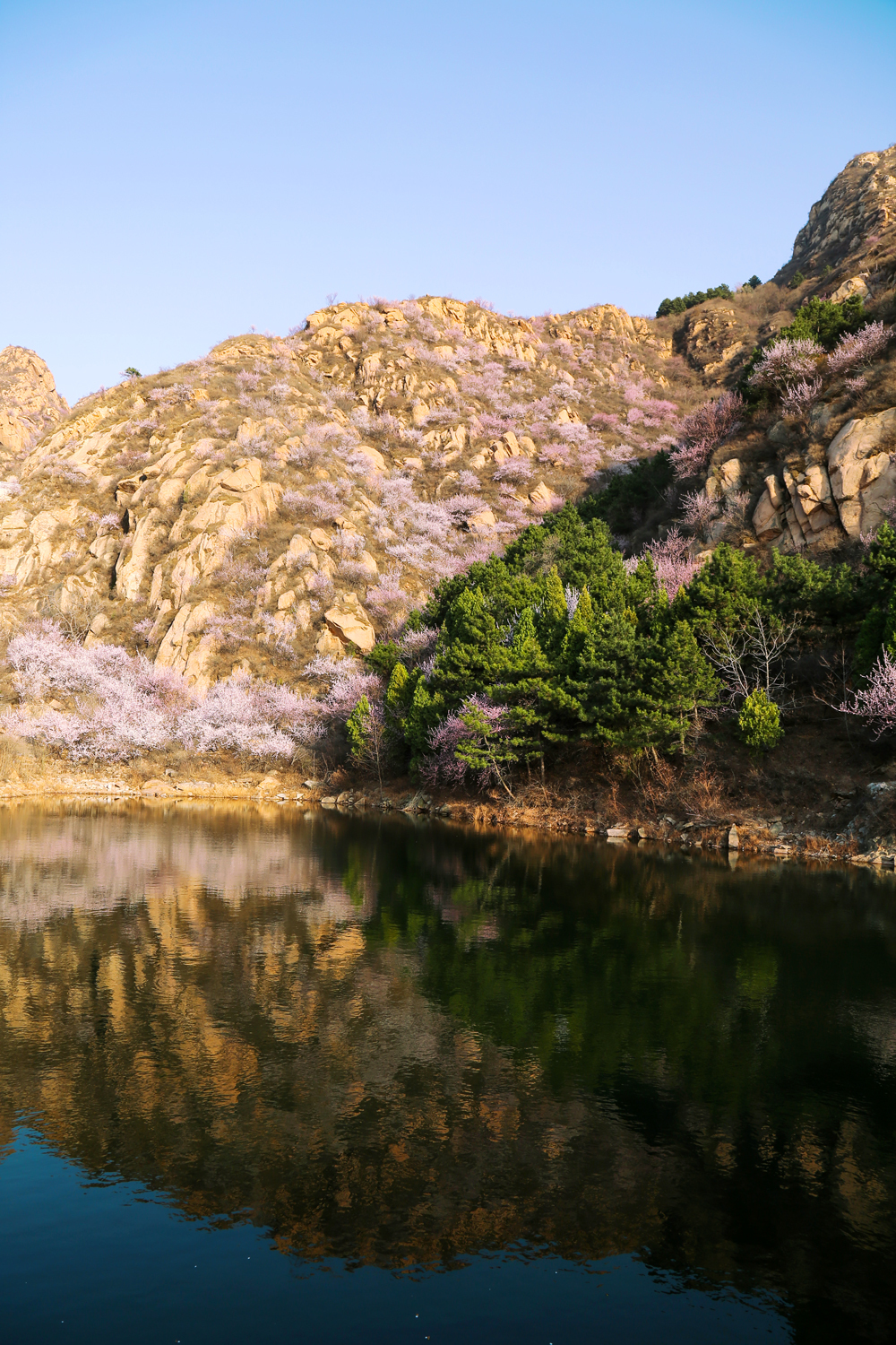 蓟州五盆沟风景区,蓟州翠屏湖美景