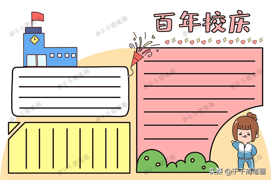 孩子手抄报用模板还是自己做,家长都需要的手抄报