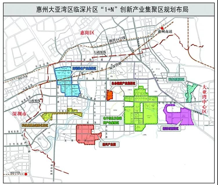 看看惠湾片区的功能分区和区域格局，未来值得等待