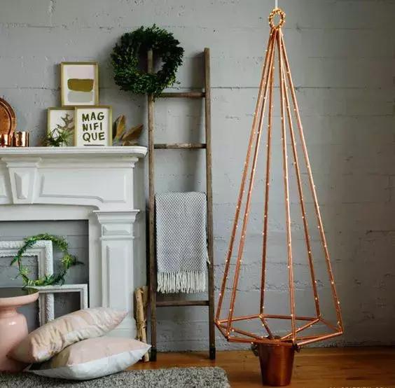 高端圣诞树样品设计图,高颜值的圣诞树