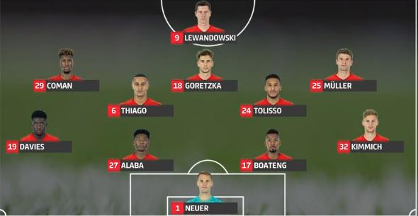 拜仁残阵战门兴,拜仁0比5惨败门兴首发