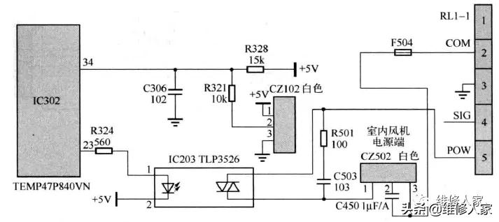 长虹空调变频板pfc电路维修,长虹变频空调控制电路板故障