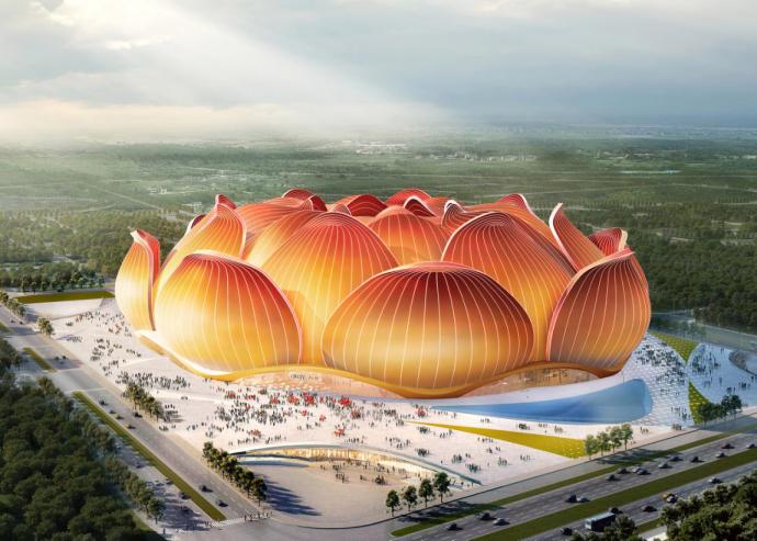 许家印恒大足球场发布会,许家印广州足球场