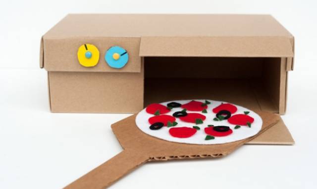 3-6岁儿童益智手工玩具鞋盒,幼儿园鞋盒里的动物世界手工作品