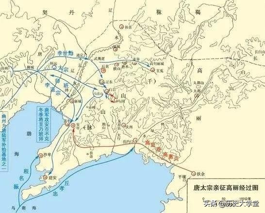 李世民在电影《安市城》中被朝鲜人射瞎一只眼，这事有多离谱