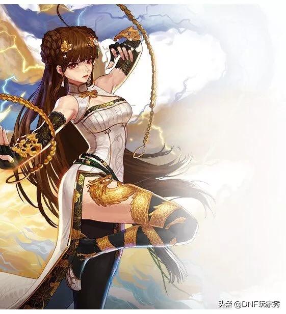 dnf女气功三觉样子,dnf最美三觉女气功