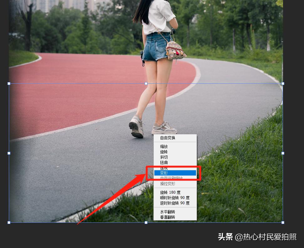 ps变形工具怎么修裙摆,教程ps小技巧打造线条艺术