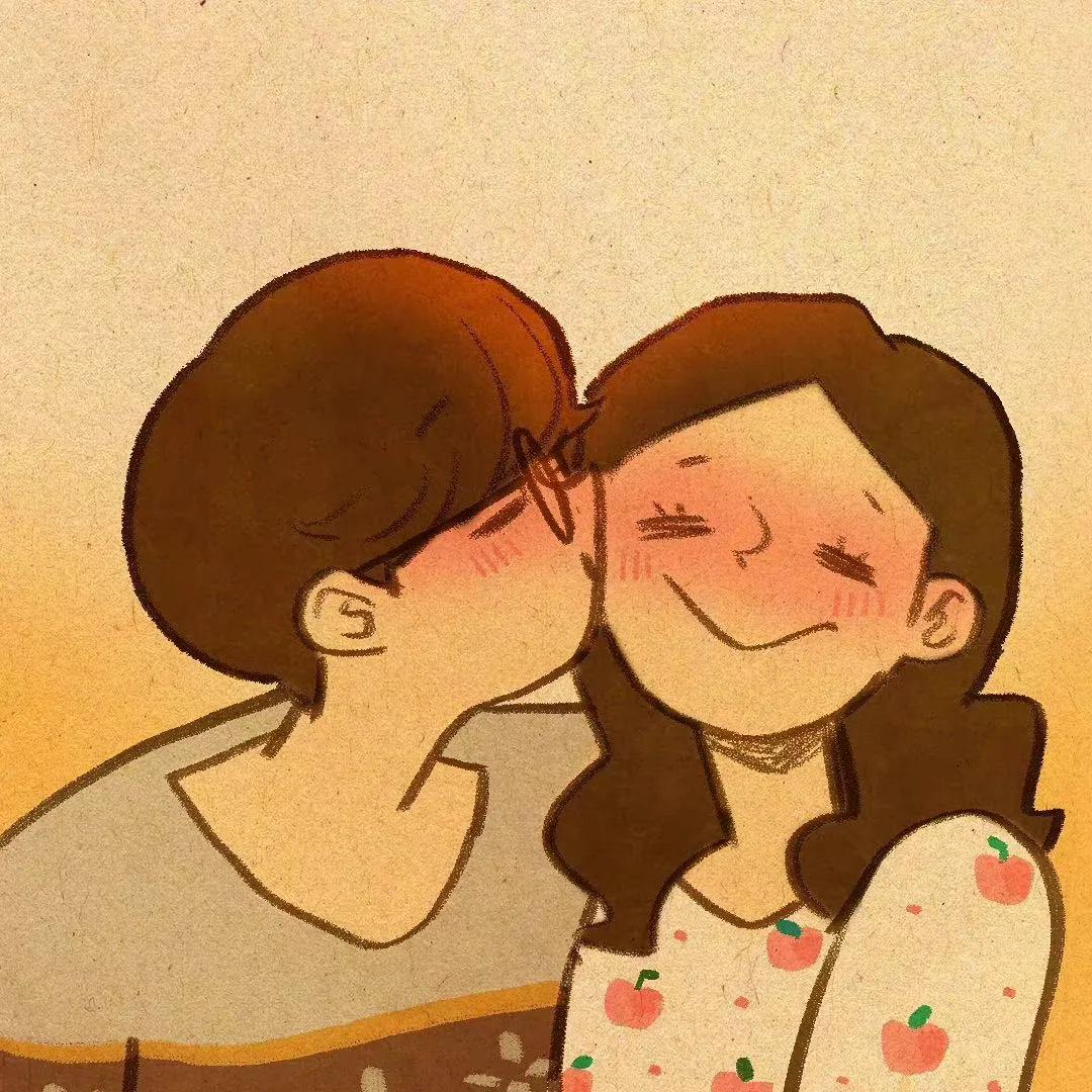 最有氛围感的情侣背景,关于甜甜的恋爱背景图