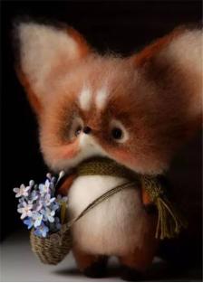 奇形怪状的羊毛毡,奇形怪状羊毛毡