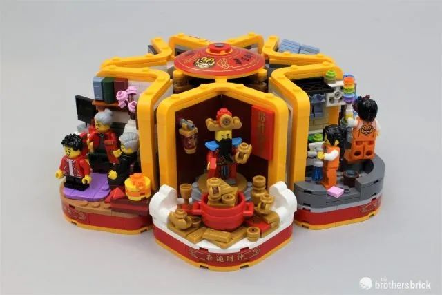 乐高80108,乐高新春80113乐满楼测评