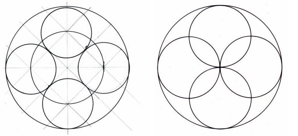 几何之花2：圆的内部分裂