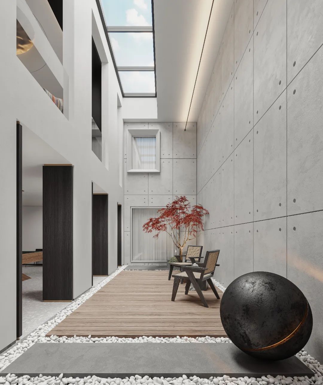 顶级豪宅设计团队,北京1000平别墅现代轻奢装修