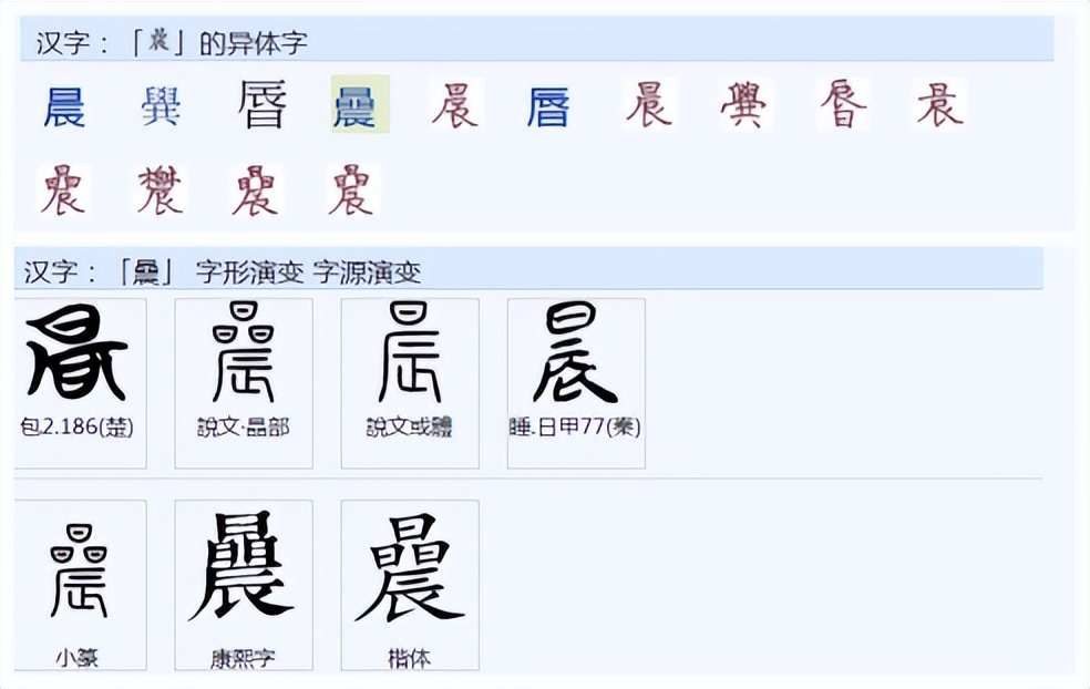 常用字范式之一二五