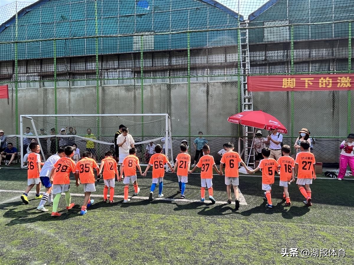 邓卓祥姚翰林赶来颁奖——青山区首届小学校园足球联赛火爆收官