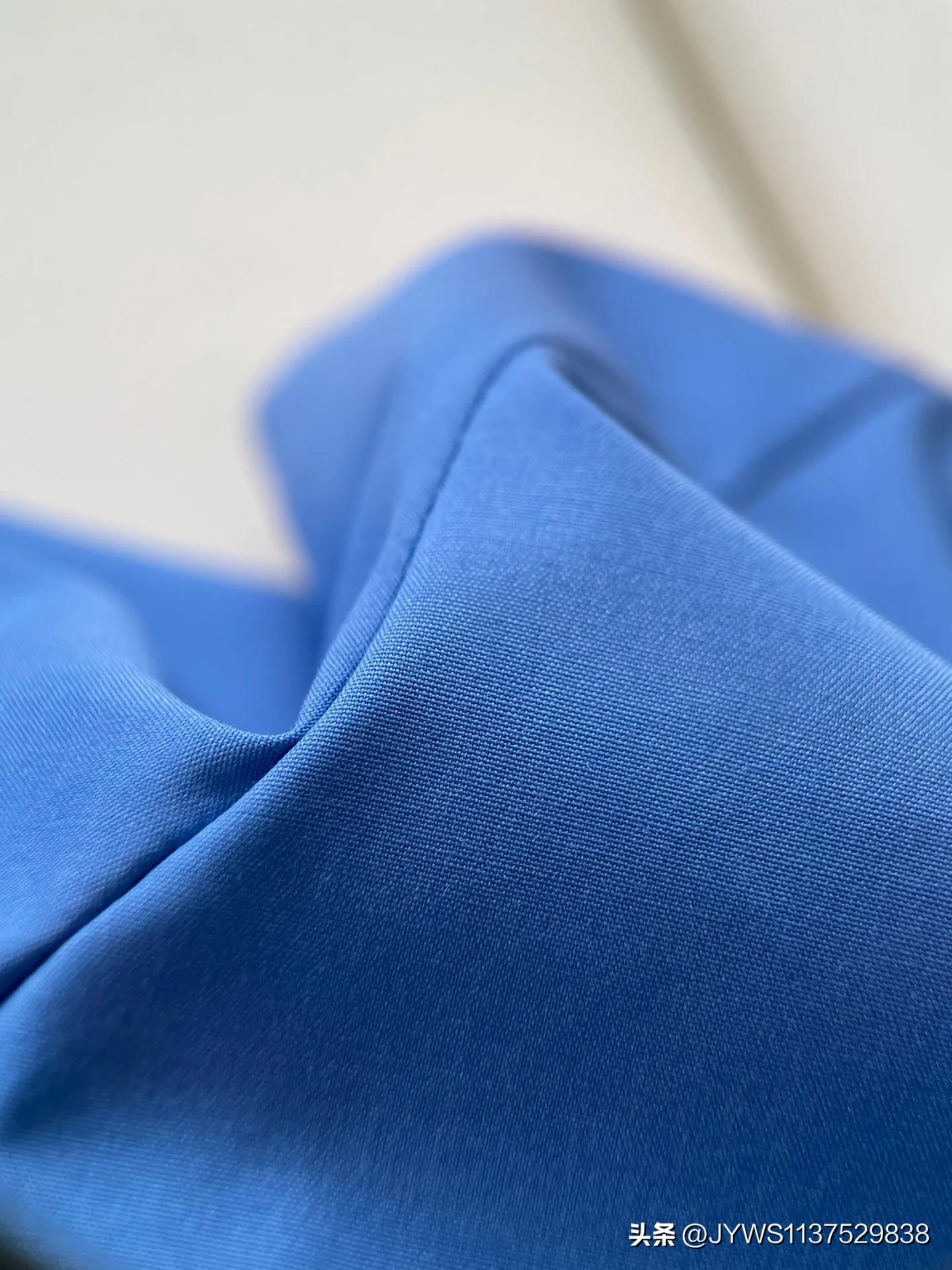 克莱茵蓝衬衫好看吗,大码克莱茵蓝色衬衫