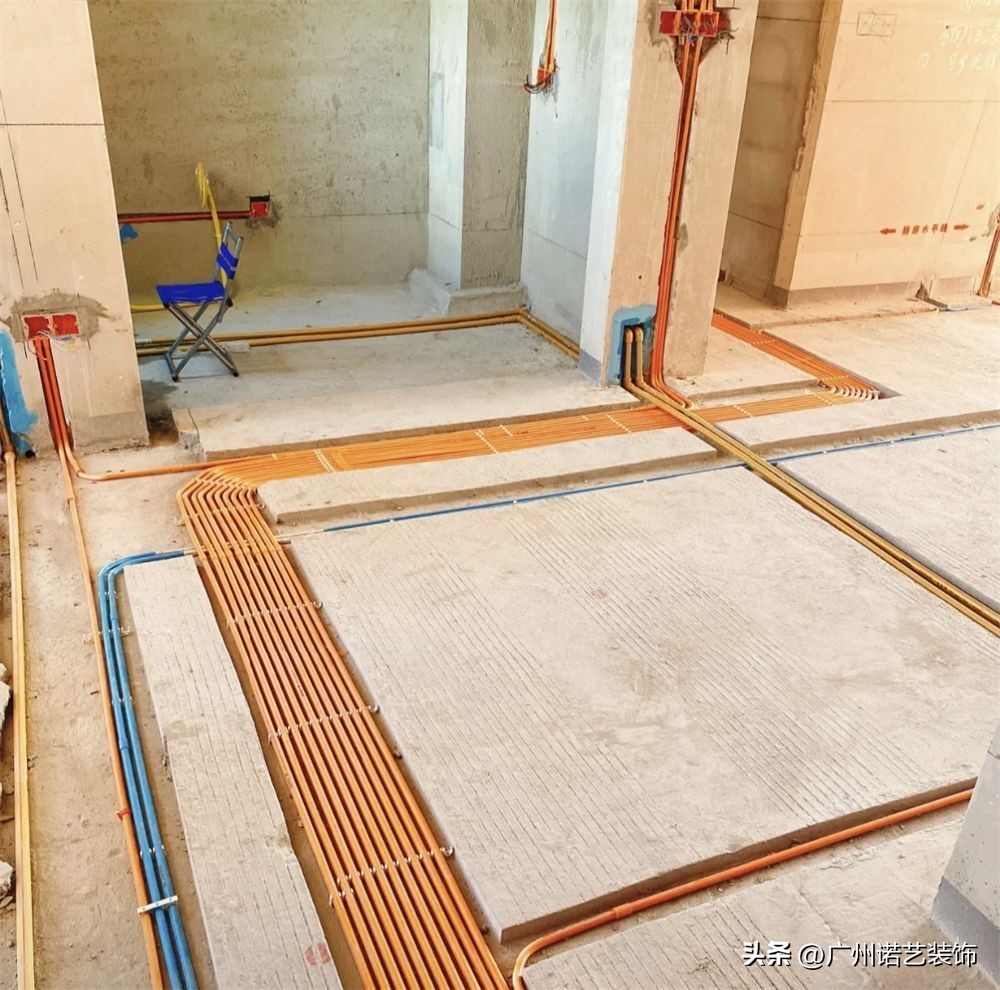 初学水电怎么走线,水路设计画线