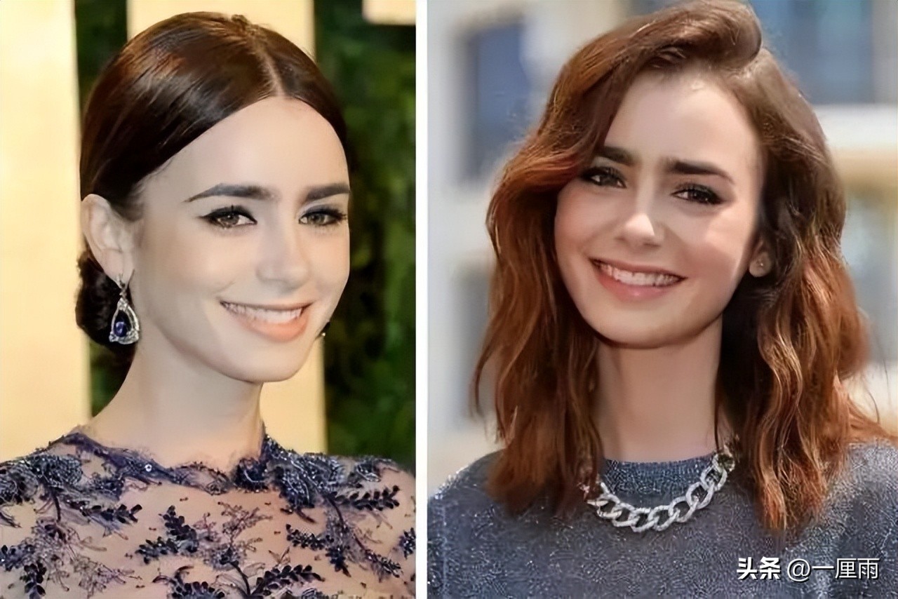 脸大披发怎么扎好看中短发,披发显老扎发显年轻适合什么发型