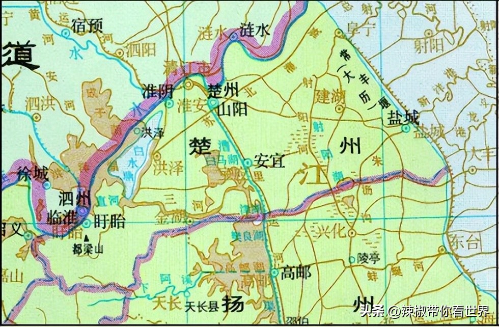 淮安运河历史,天下淮阴