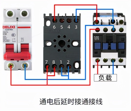 时间继电器的电气元件图,时间继电器的工作原理及用途介绍