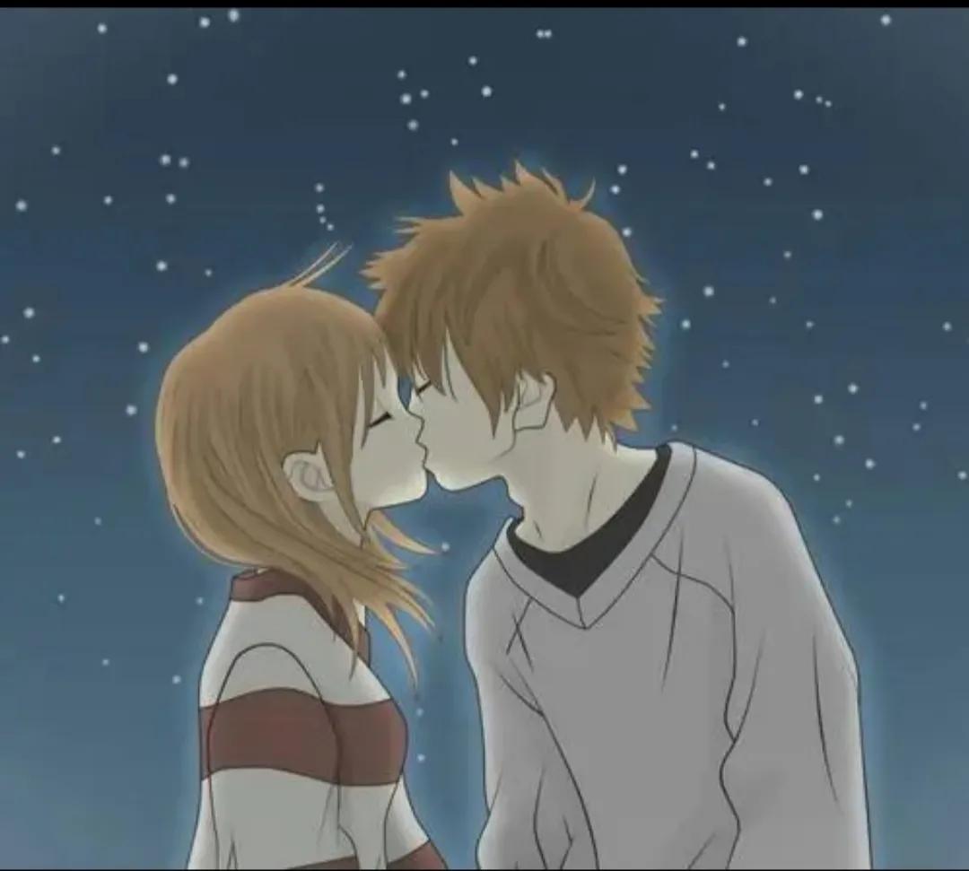 亲吻的美术作品,亲吻的创意绘画