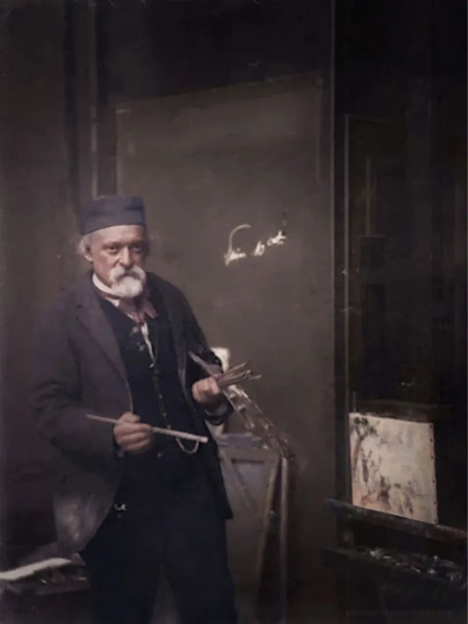 美术史上的大师画作,著名的十位美术艺术家