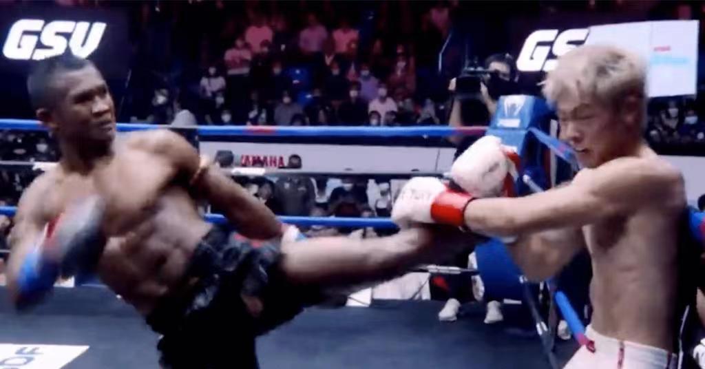 日本选手ko播求,播求输给一龙复出视频