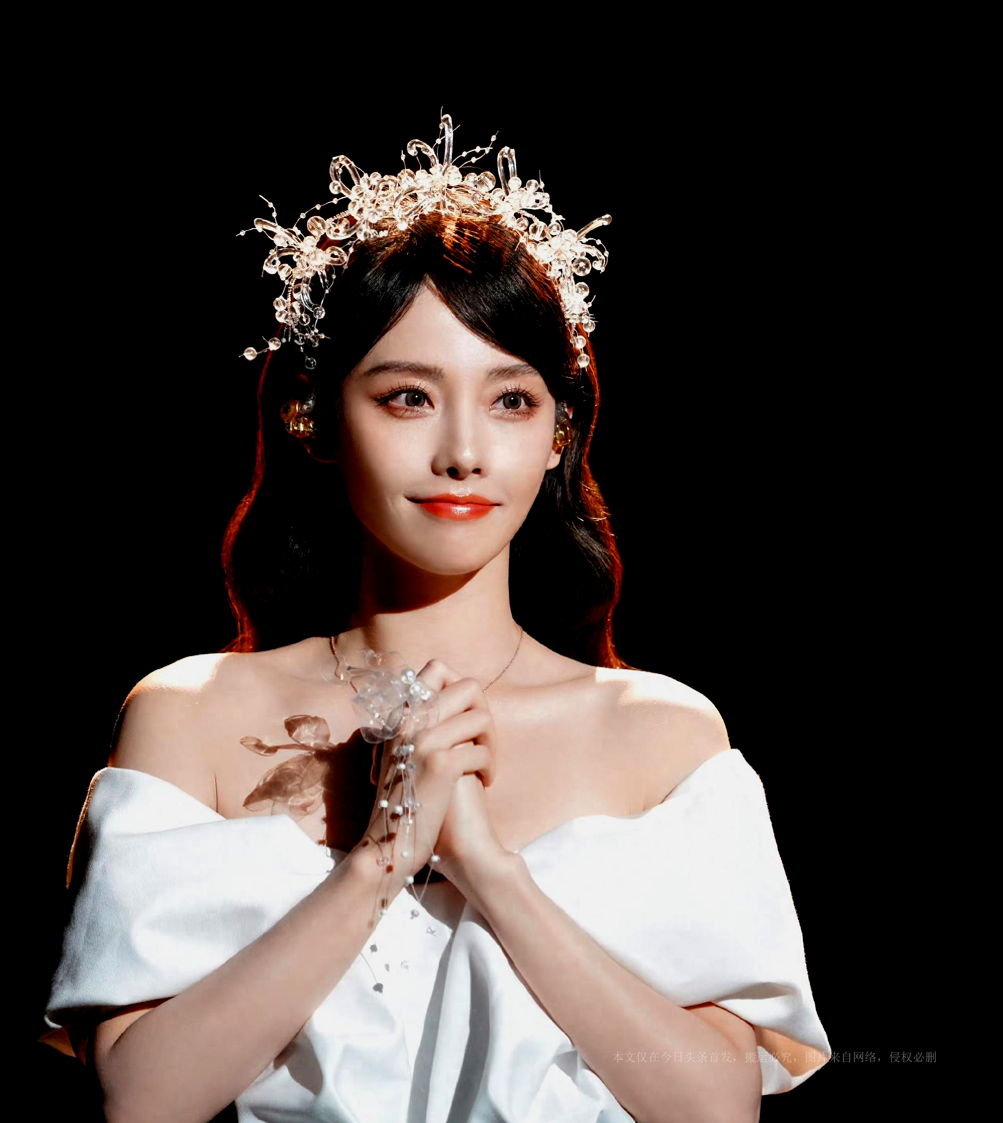 瞿颖和ella,瞿颖穿红色长裙