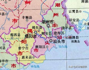 广东潮汕是地级市还是县级市,广东潮汕地区如何划分的