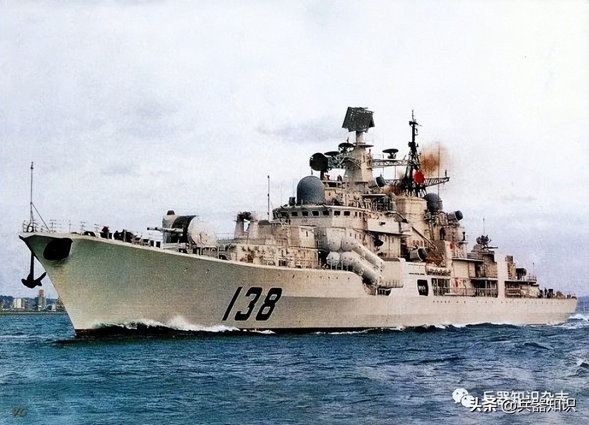 我国海军驱逐舰迭代史,人民海军改装后的现代级驱逐舰