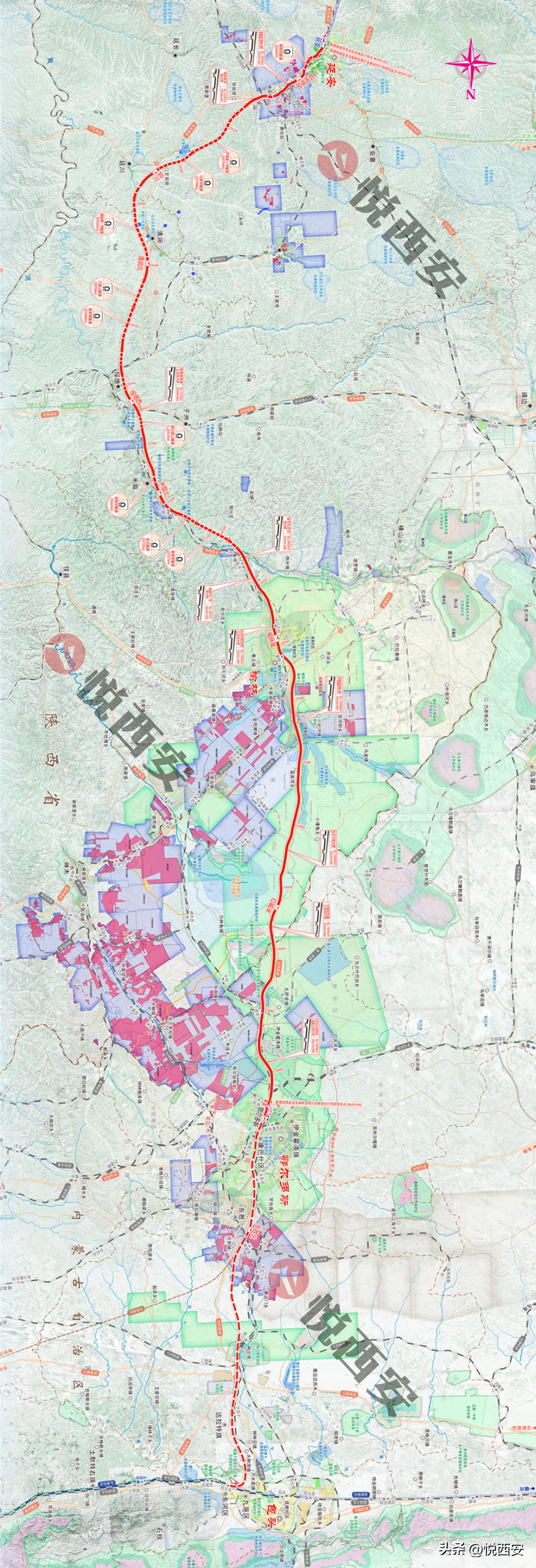 计划建设的陕西高铁,今年陕西推进五条高铁建设