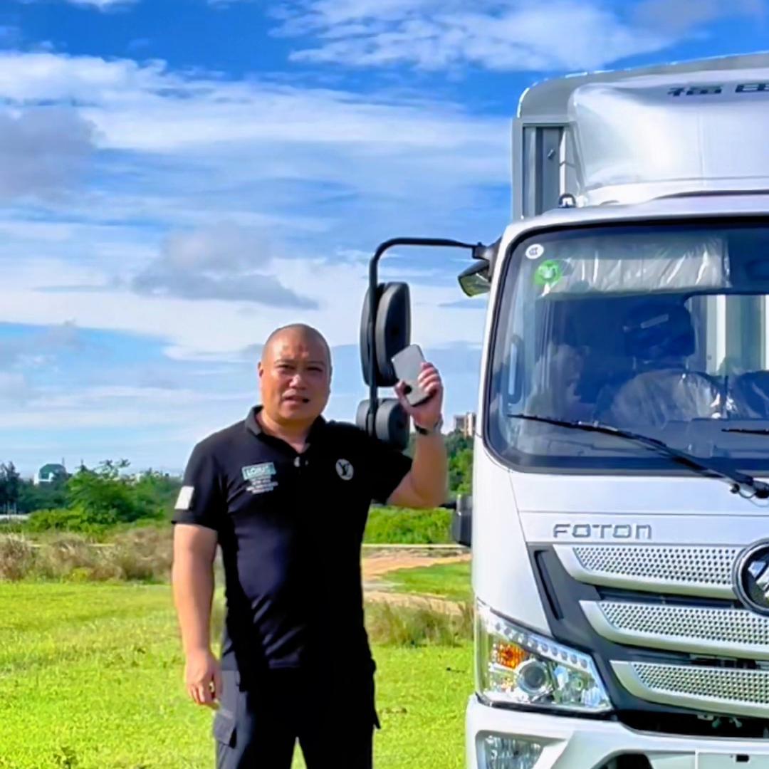 玛达老周讲解福田欧马可康明斯四米二高栏车…以旧换新业务...