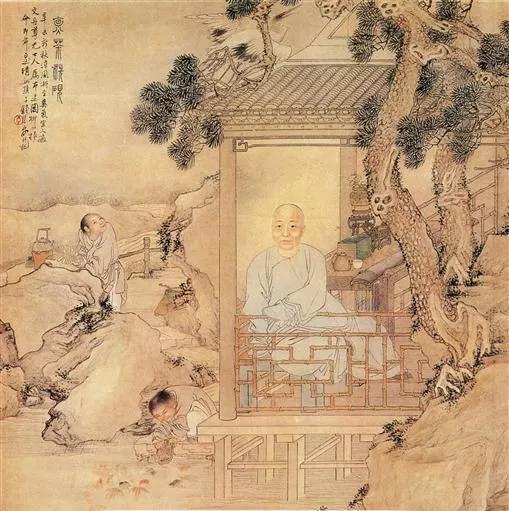 花鸟山水古画图片大全,中国名画山水画花鸟画