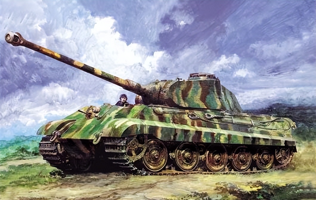 二战德军彩照图,二战德军坦克彩绘图片